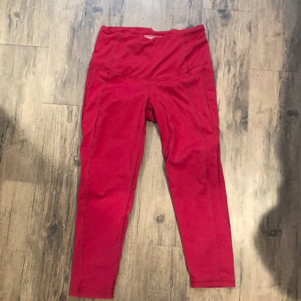 3/4 length high rise victoria secret leggings